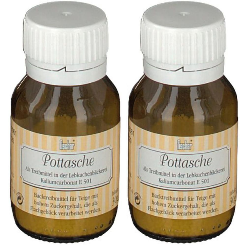 Pottasche 2x 2x30 g Pulver