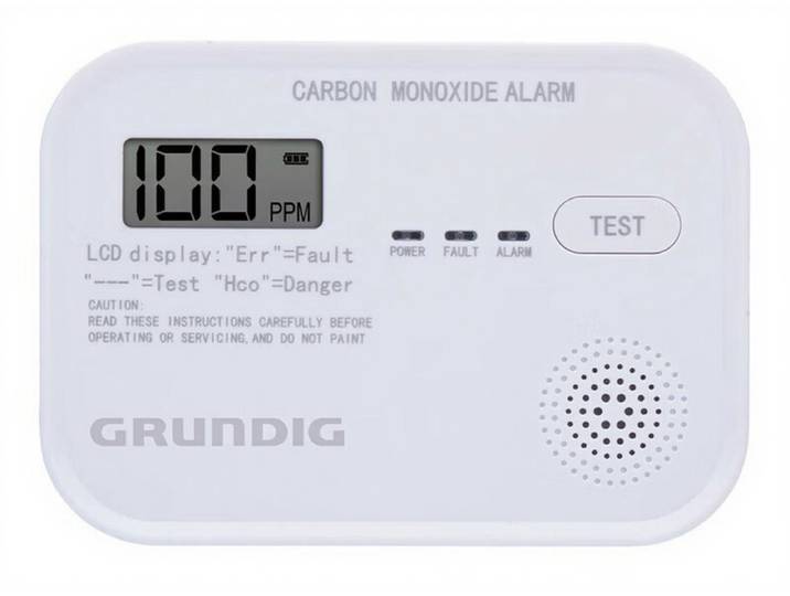Grundig Détecteur de monoxyde de carbone (CO)