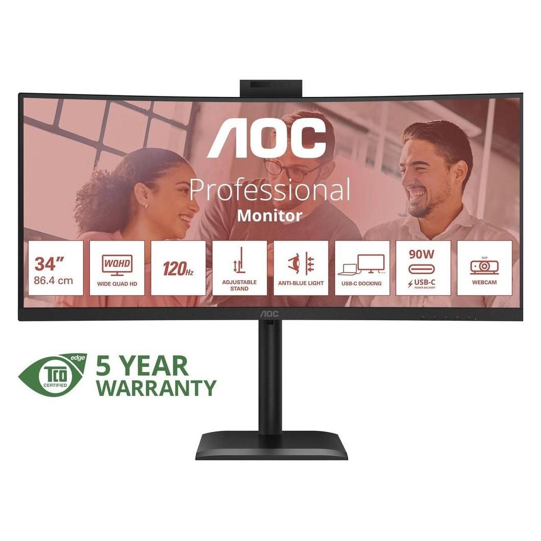 AOC CU34E4CW (3440 x 1440 Pixel, 34") (CU34E4CW)