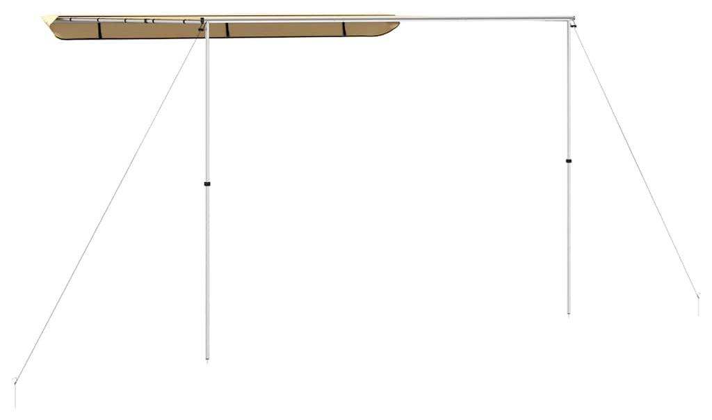 vidaXL Wohnwagen-Markise 4x2x2,15 m Beige