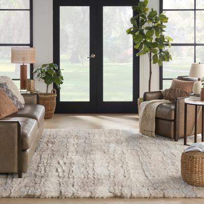 Nourison Luxurious Shag Ultra Plush Glam Abstract Area Rug