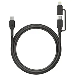 GP Batteries 2-in1-Adapter USB-C auf Lightning/USB-C