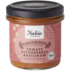 Nabio Protein Aufstrich Tomate Kichererbse Basilikum bio
