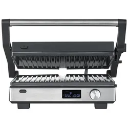 SEVERIN KG 2380 3in1 SEVINI FLEX Kontaktgrill schwarz/silber
