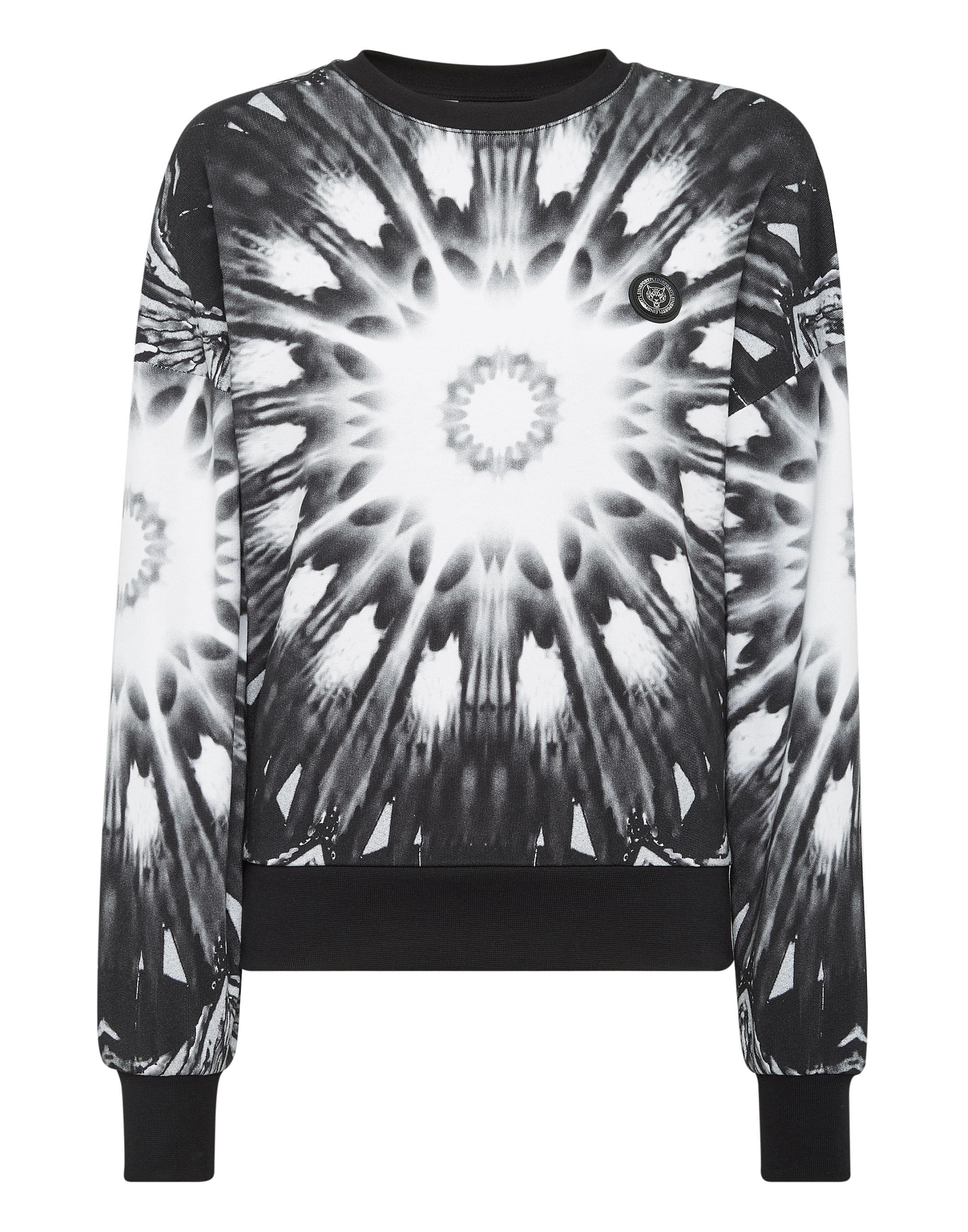 Sweatshirt Optical Flower