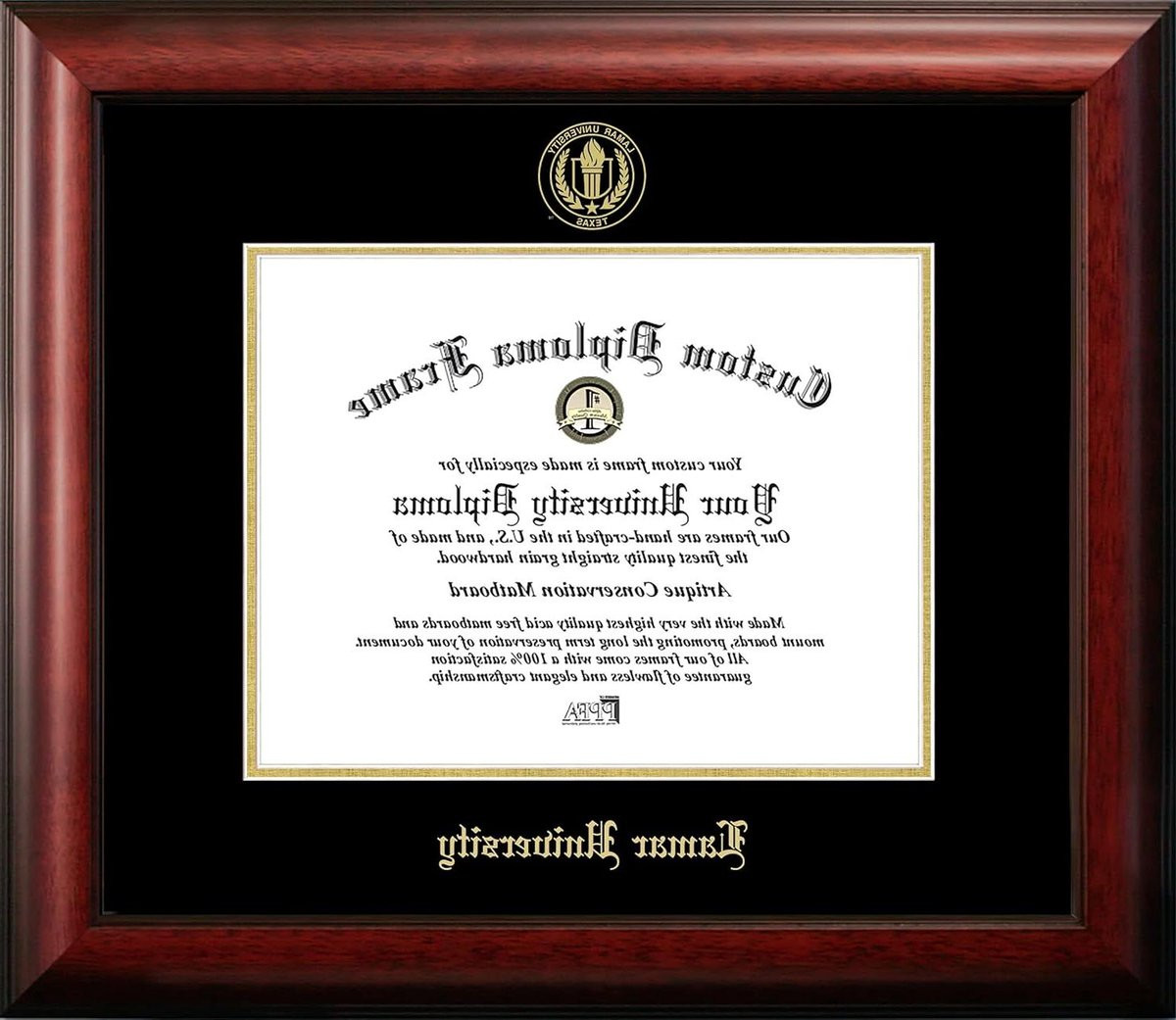 Diploma lijst Certificaat frame Goud 11 x 14 inch