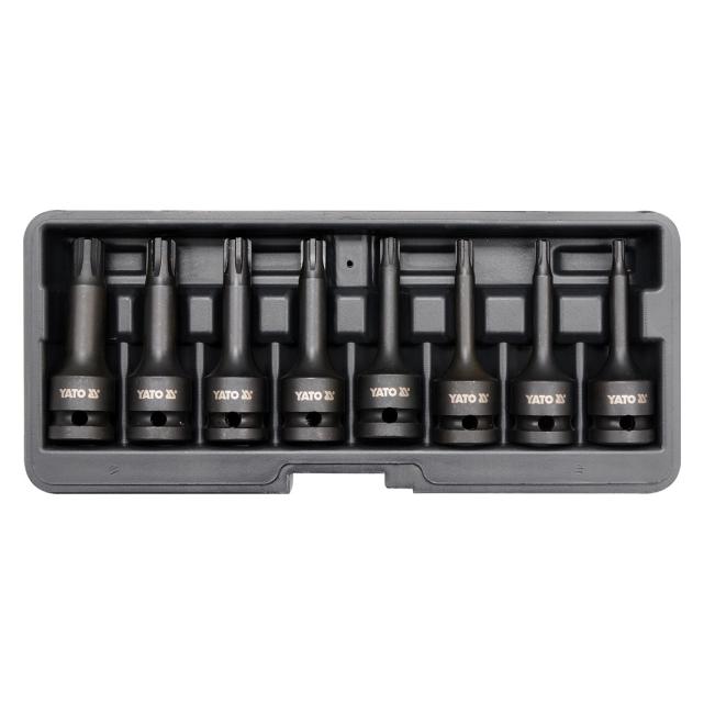 Yato Impact Bit Socket Set Ribe 8pcs 12 (YT-1068)