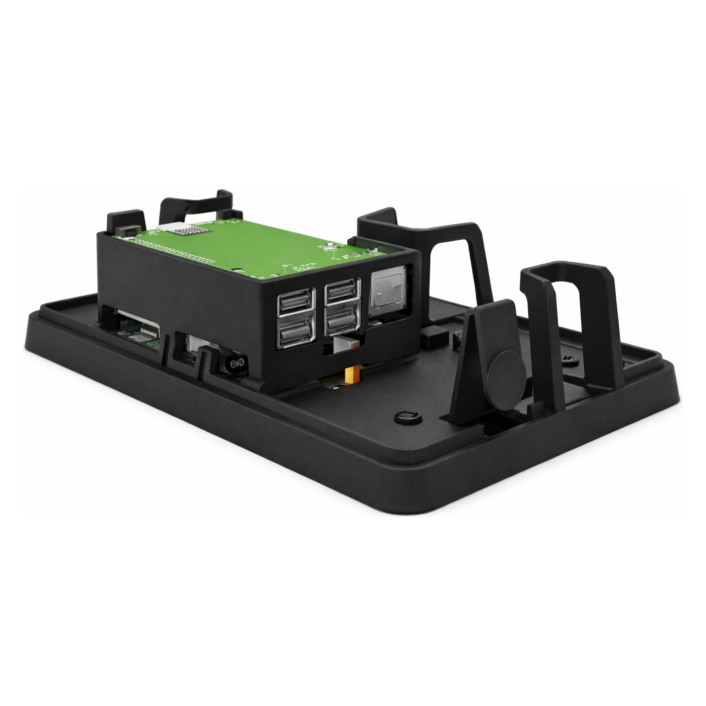 Multicomp Official V2 7INCH Touchscreen Enclosure geeigner für Raspberry Pi 5 / Pi 4 (MP015499)