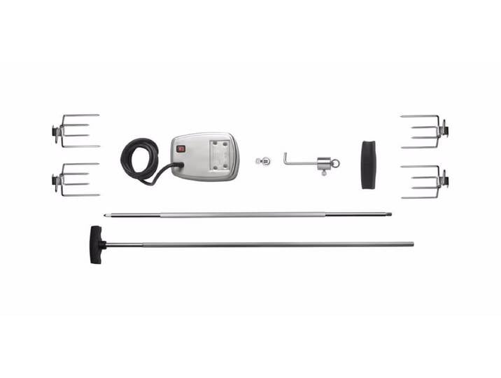 Napoleon Drehspiess-Set Prestige PRO 825 Drehspiess-Kit – Grill Ablage/Grill Rollwagen/Grill Erweiterung – edelstahl
