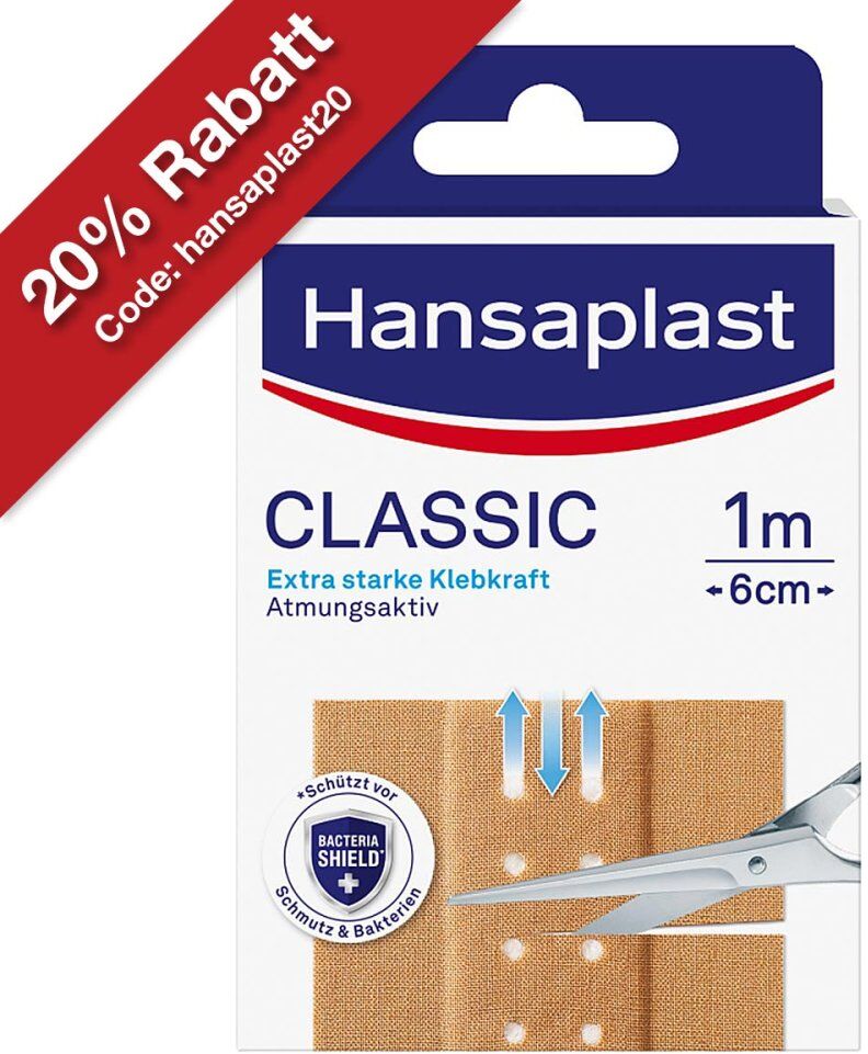 Hansaplast Classic 1x6 1stk