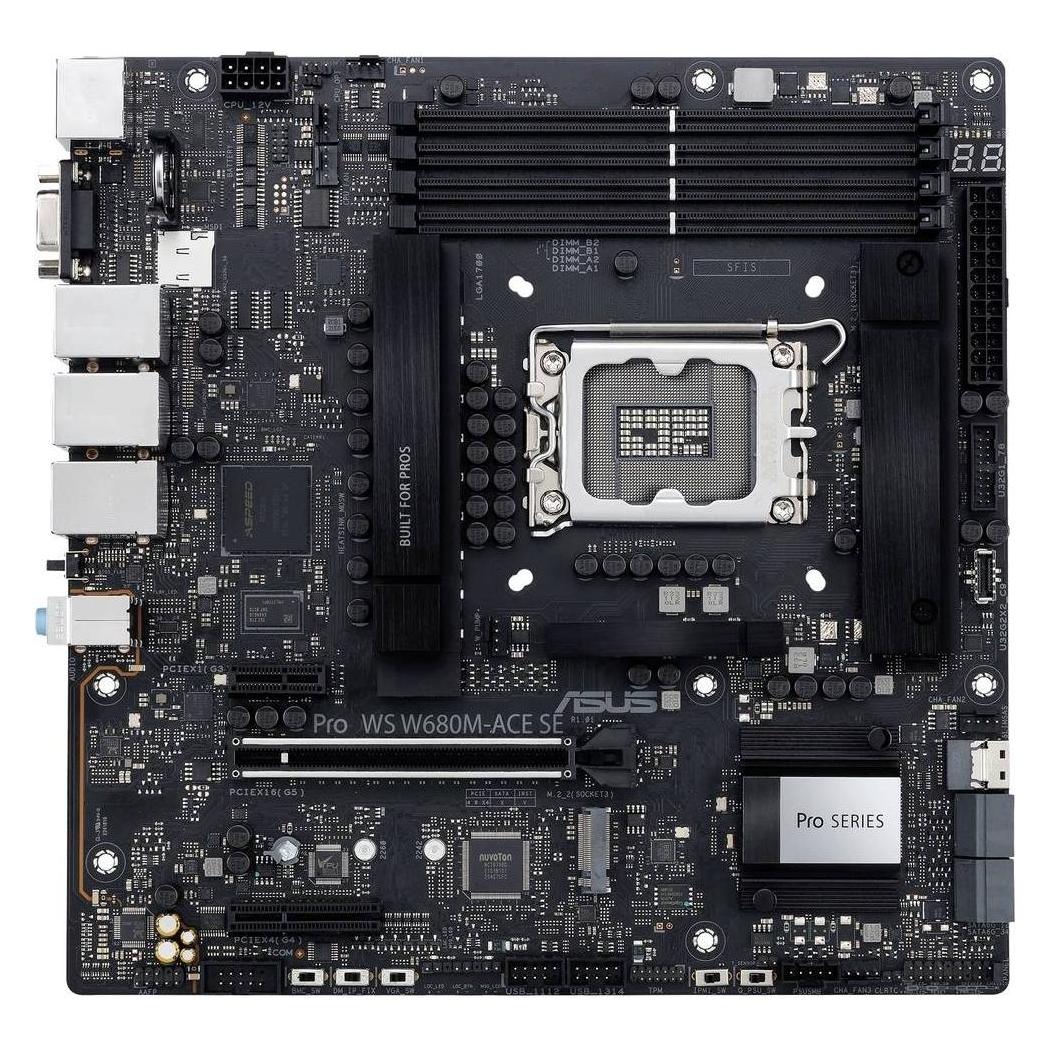 ASUS Pro WS W680M (LGA 1700, Intel W680, mATX) (90MB1FA0-M0EAY0)