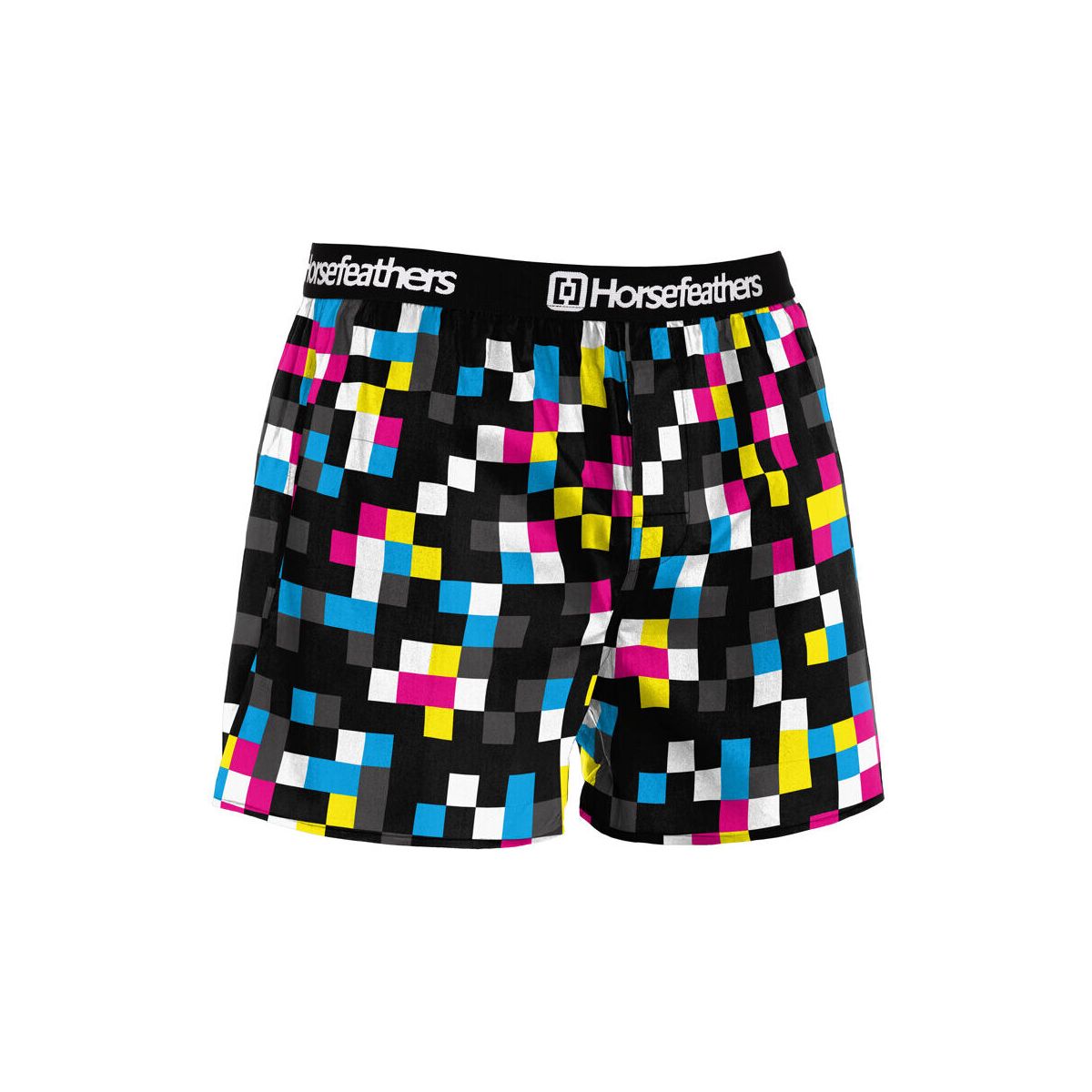 Horsefeathers Frazier Boxer Shorts cmyk check L AM166E-cmyk check-L