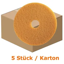 Superpad Janex beige 559 mm 22 Zoll 5 Stück 5 Stück/Karton, geeignet zum Polieren