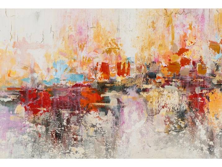 Bild, Mehrfarbig, Holz, Tanne, 72.5x142.5 cm, Bilder & Rahmen, Bilder, Wandbilder