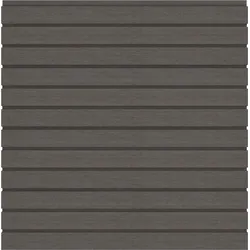 NewTechWood WPC Zaunelement Modena UH66 - Silver Gray - 176 x 183 cm