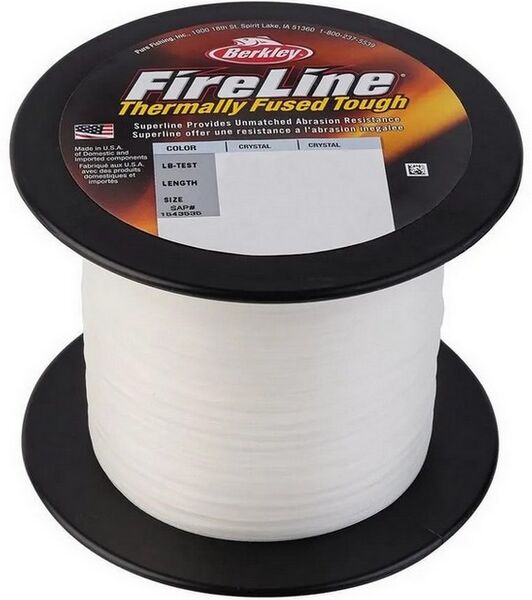 Berkley Fireline - Påspoling-Crystal-0,12mm