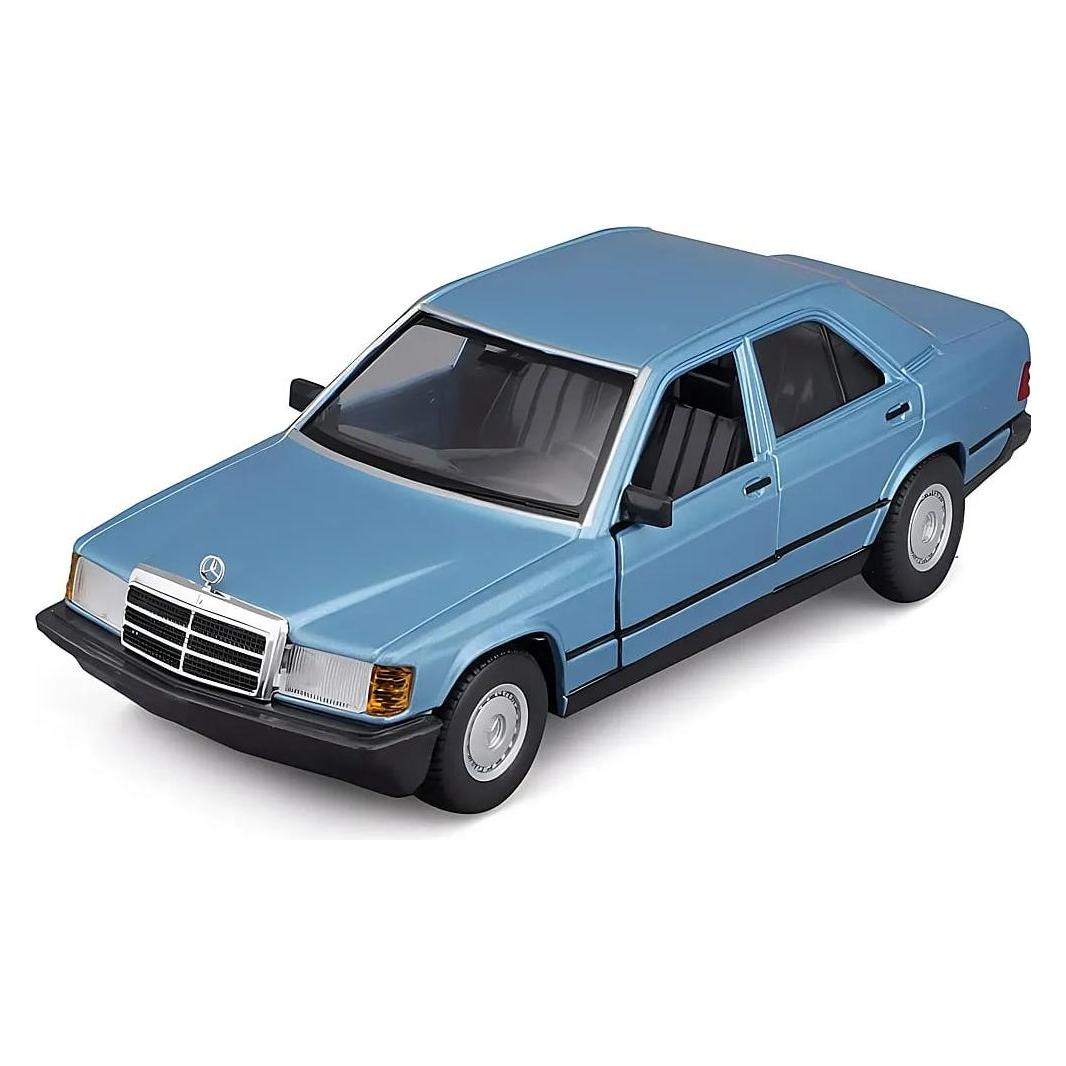 Bburago Mercedes Benz 190E 1987 1/24 blau (18-21104O)