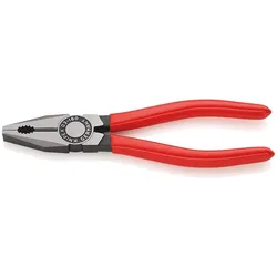 KNIPEX Kombizange Kombinationszange poliert mit Kunststoff überzogen