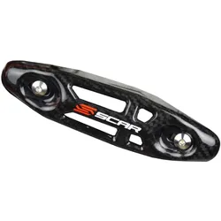 Scar, Motorrad Zubehör, Collettore Universale in Carbonio con Protezione Termica per Motori a Quattro Tempi