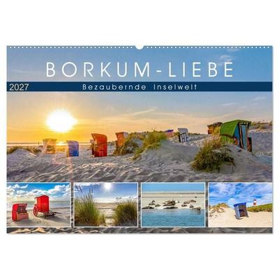 BORKUM-LIEBE (Wandkalender 2027 DIN A2 quer), CALVENDO Monatskalender