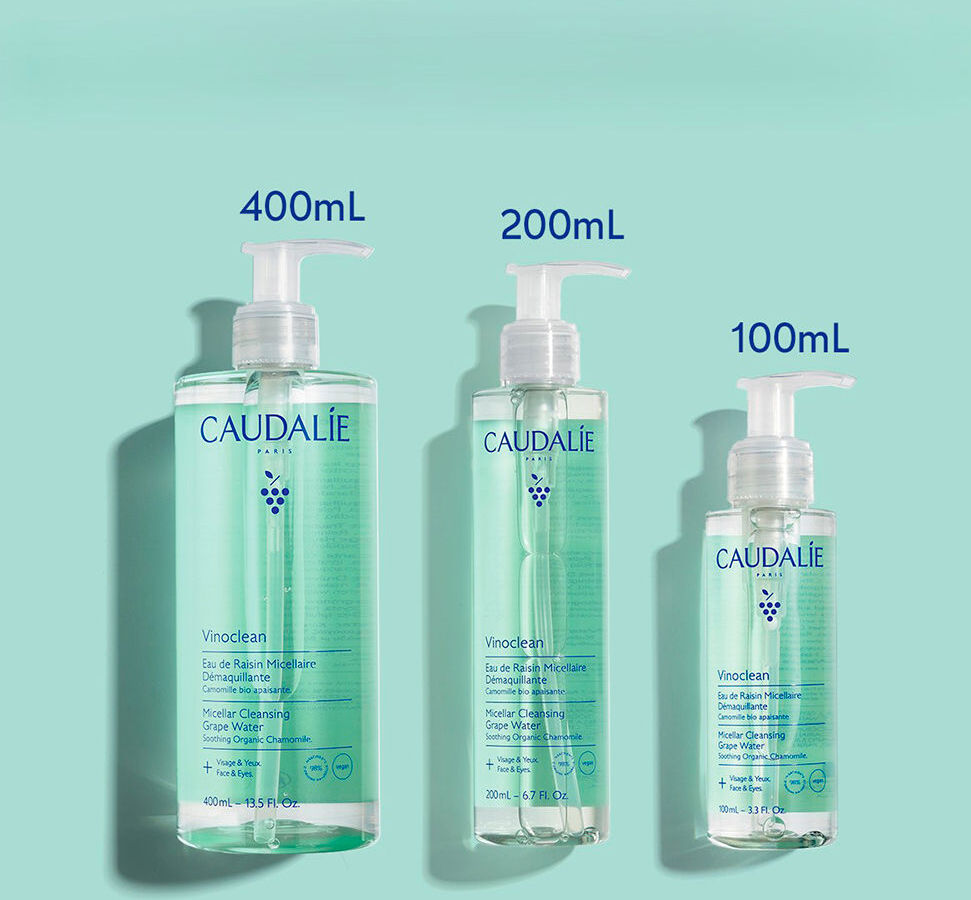 Caudalie Vinoclean agua micelar desmaquillante 400 ml