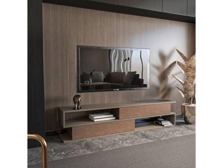 DECOROTIKA Berlin Nachttisch Weiß Moderne Nachtkonsole