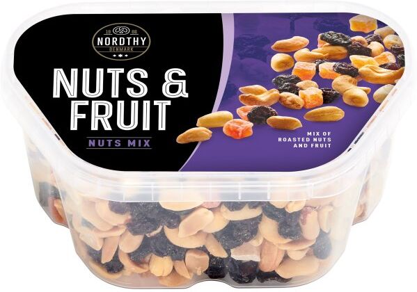 Nordthy Nødder & Frugt Mix, 550 G