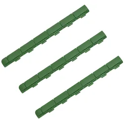 WellHome Marte Pack 3 Abschlussstücke für Bodenfliesen 60x5,2x1,3 cm mit männlichem Finish in Grün