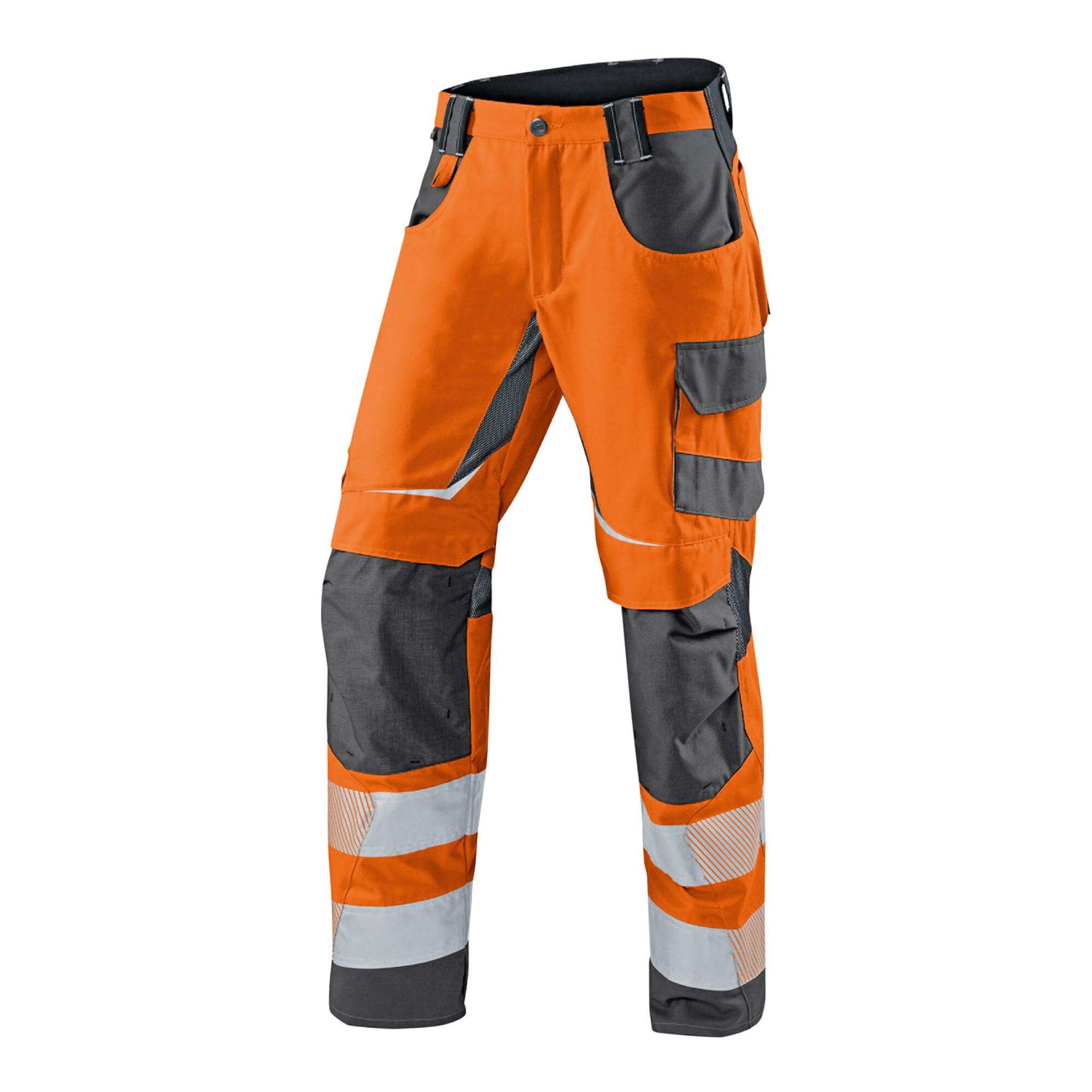 Kübler PSA Reflectiq Hose 2407 warnorange/anthrazit 26 ; Kübler Workwear (2407 8343-3797-26)