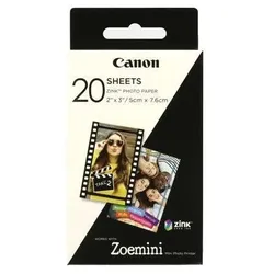 Canon ZINK™ 5 x 7,5 cm Fotopapier mit 20 Blatt