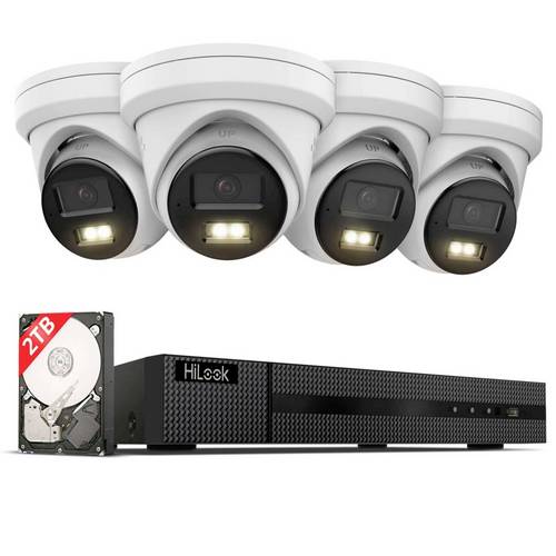 HiLook IK28P-460T LAN, Kabelgebunden, Digital, Patchkabel IP-Netzwerk-Videorecorder-Set