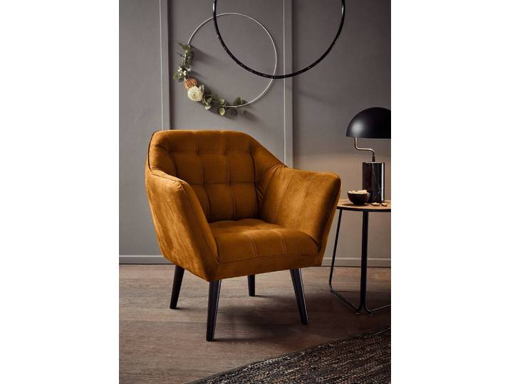 Fauteuil Stairville Orange Microfibre Valeria 84 x 87 x 70cm
