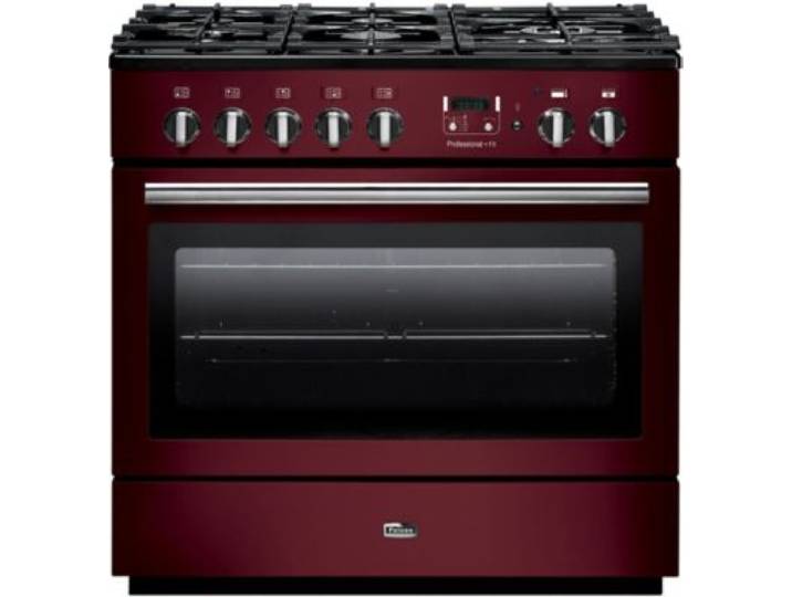 Falcon - Piano De Cuisson Gaz Prof+90fx Mixt Rouge Airelle