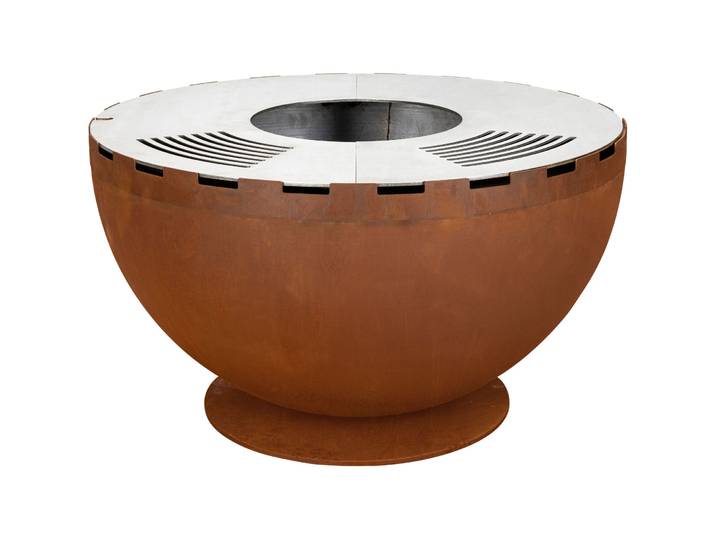 Nouvel Firebowl 80, gerostet, Ø 80 cm