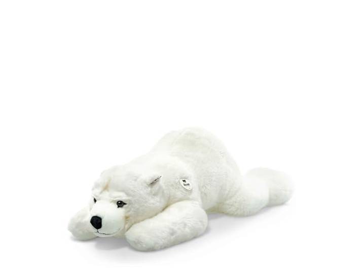 Steiff Kuscheltier Arco Eisbär, Süßes Stofftier mit Kunststoffaugen, Kinder, Jungen & Mädchen, Plüschtier 90 cm, Weiß, 115134