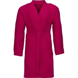 Vossen Unisex-Bademantel Rom cranberry XS