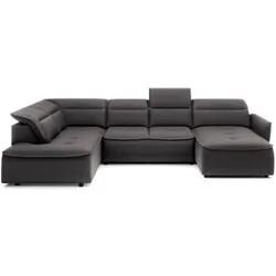 Wohnlandschaft Murillo Stoff Graphite