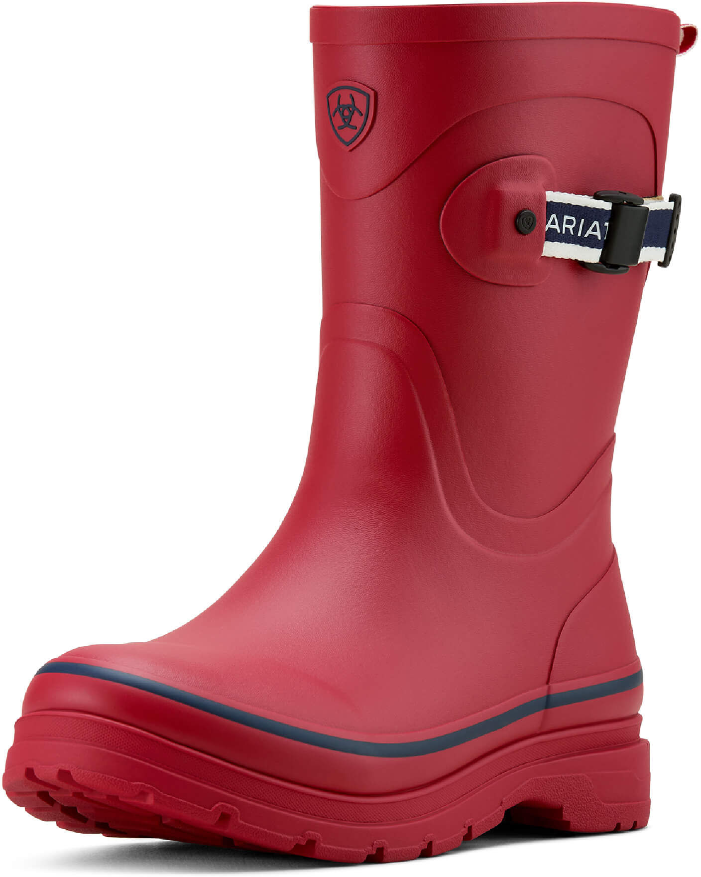 Women's Kelmarsh Mid Rubber Boots in Team Red Navy, Size: 6.5 B / Medium by Ariat