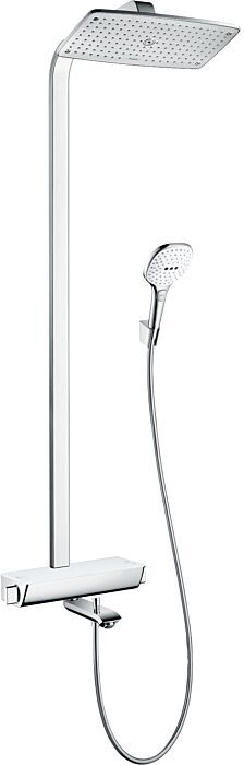 Hansgrohe Raindance Select 27113000 Showerpipe  E 360, chrom, Brausearm 380 mm,  Ecostat Select