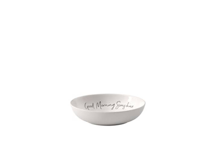 Villeroy & Boch – Statement Dessertschale Weiß, Schwarz, Spülmaschinenfest, Mikrowellensicher, Schüssel, Bowl, Schale, Premium Porcelain