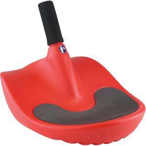 Sirsa Zipfelbob Alpengaudi, aus Kunststoff, rot, bis 130 kg für Kinder & Erwachsene