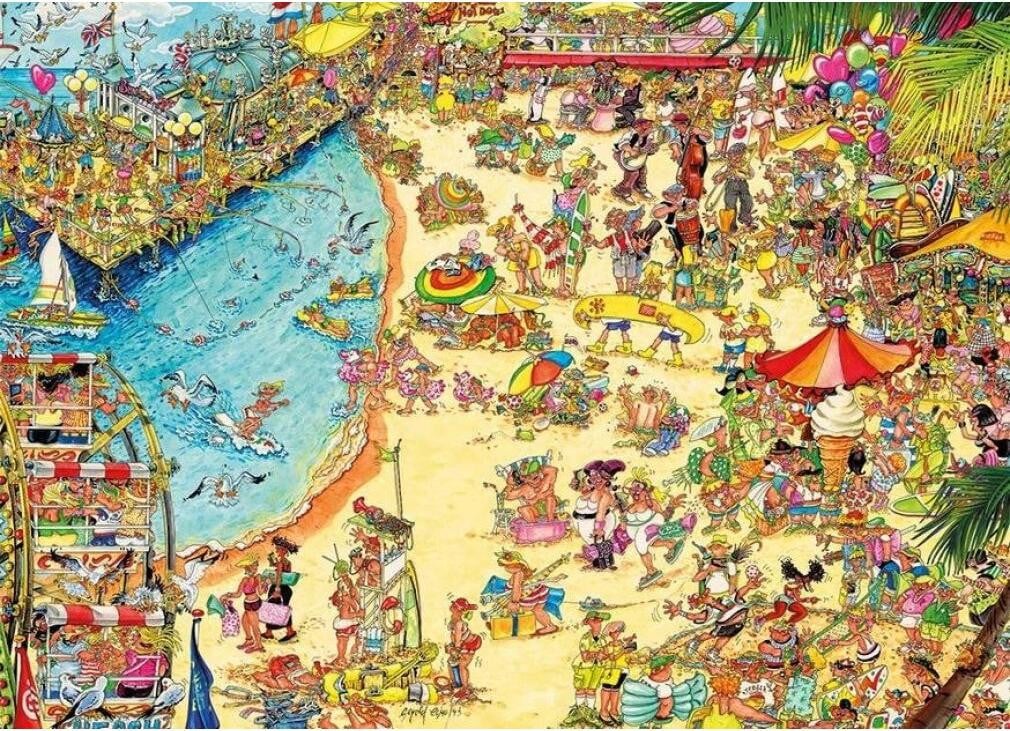 Gibsons Puzzel Poběží, 1000 stukjes