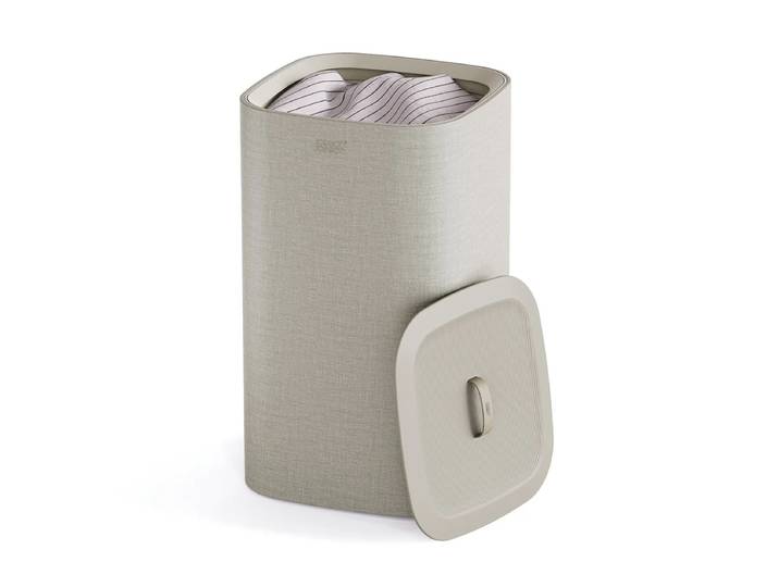 Joseph Joseph - Tota One Wäschekorb mit einem Fach 60 l, ecru