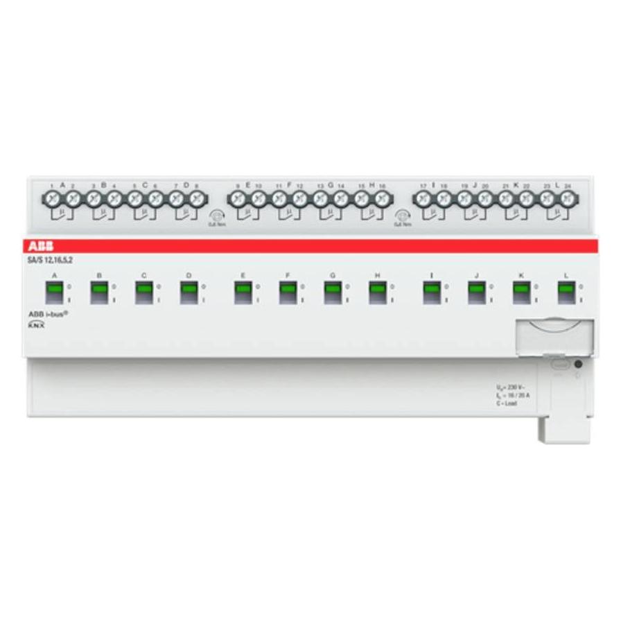 ABB Schaltaktor 12fach, 16A, C-Last SA/S12.16.5.2 (Schaltaktor) (2CDG110268R0011)