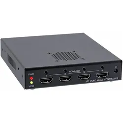 InLine HDMI Videowand Verteiler 1 auf 4, Switch Box