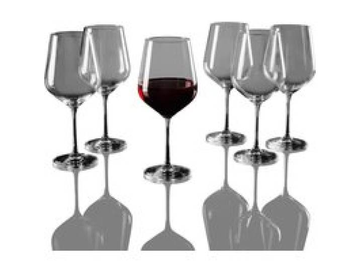 LIVARNO HOME Lot de 6 verres (flûtes à champagne)