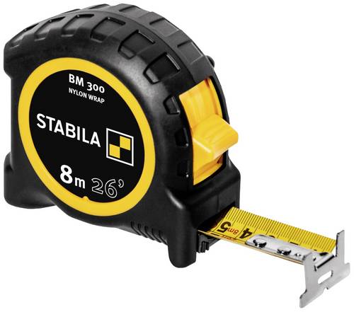 Stabila BM 300cm+inch 19573 Maßband 8m ABS-PC