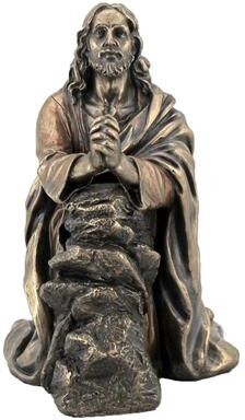 Veronese Design 7.48 in H Jesus Praying in the Garden Figurine Poly Resin