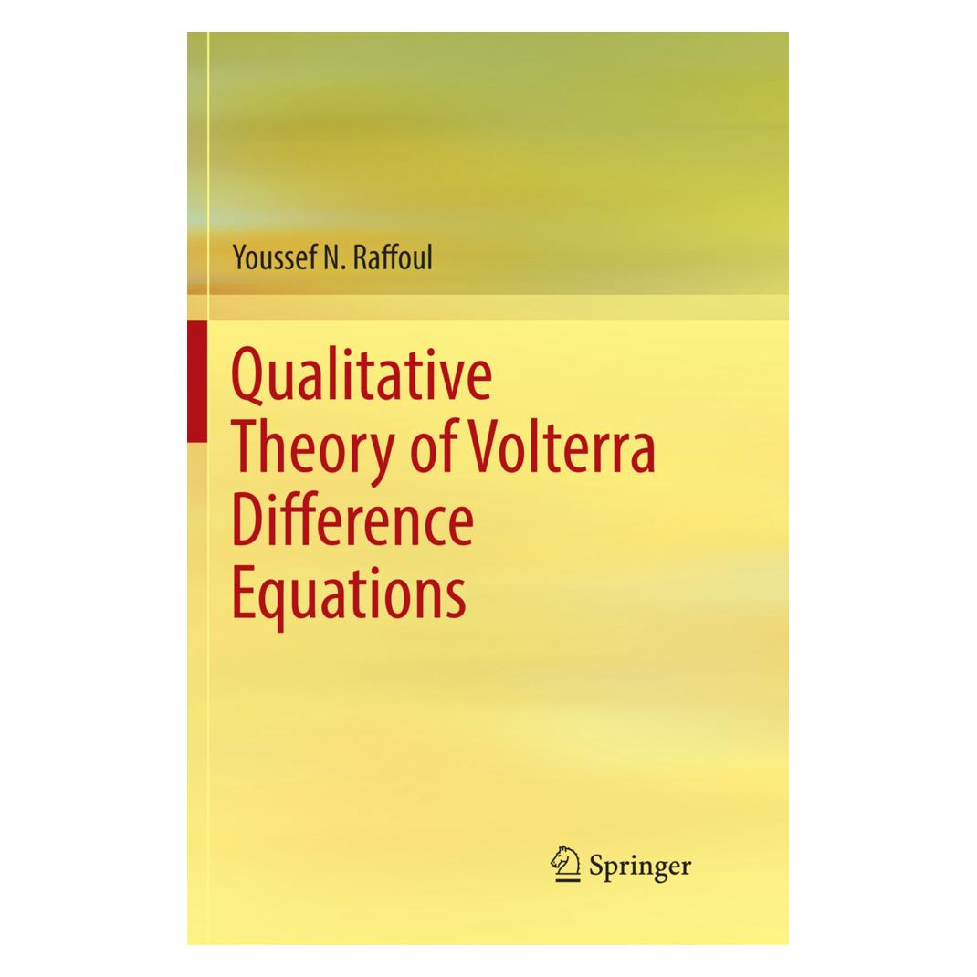 Springer Qualitative Theory of Volterra Difference Equations (Englisch, Softcover, Youssef N. Raffoul) (56102225)