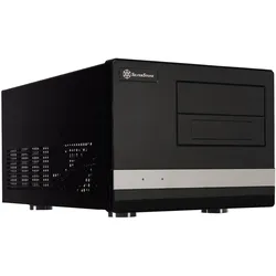 Silverstone SST-SG02B-F Sugo (mATX), PC Gehäuse, Schwarz